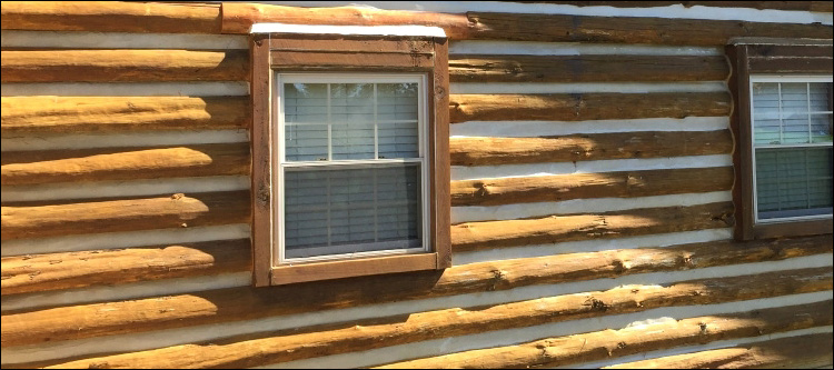 Log Home Whole Log Replacement  Carroll County, Virginia